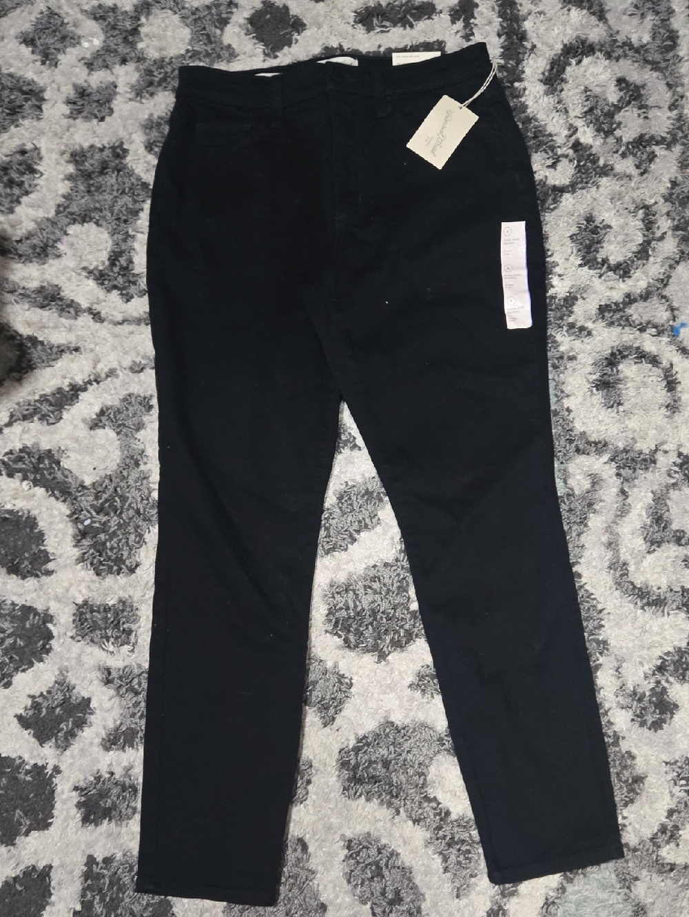 Universal Threads Black High-rise Skinny Pants